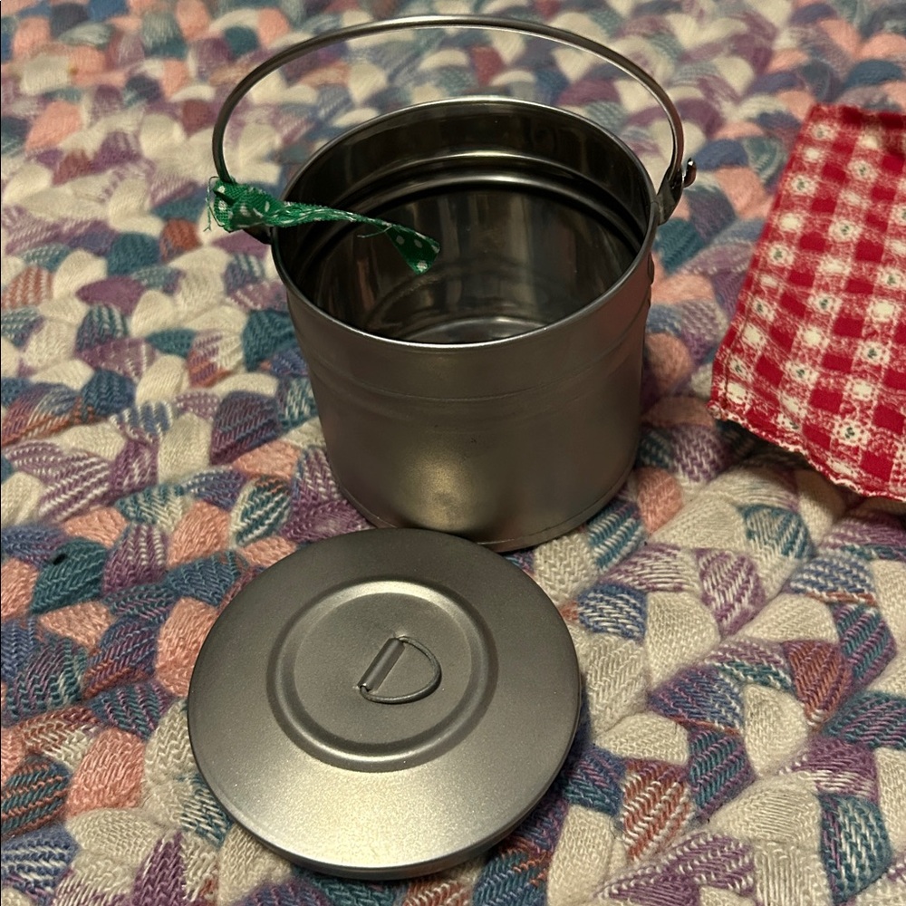 American Girl Doll Pleasant Company Addy’s Tin Pail Lunch - Picture 7 of 13